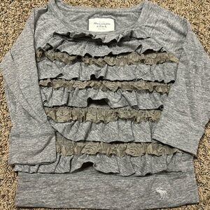 Two Abercrombie shirts size medium